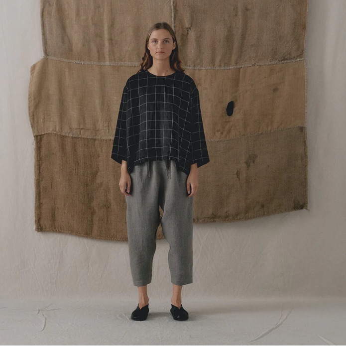 Muku Nwot Linen + Wool Tunic